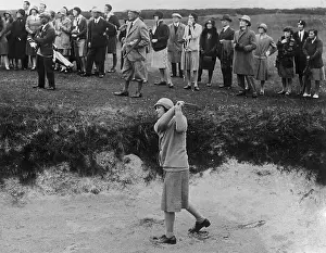 Andrews Prints: Glenna Collett Playing in Golf Championship