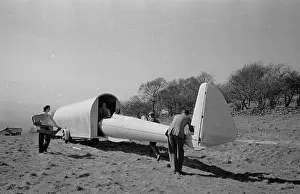 Inventions And Innovations Prints: Glider Preparation