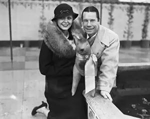 Joe E Prints: Gloria Stuart and Joe E. Brown