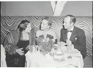 Gloria Swanson and Acquaintances at El Morocco Club