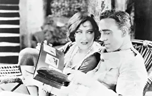Gloria Swanson And Director Raoul Walsh