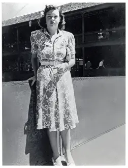 Gloria Vanderbilt at Newport