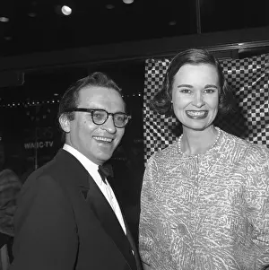 Gloria Vanderbilt and Sidney Lumet at Premiere of The Fugitive Kind