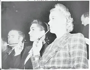 Gloria Youngblood and Cynthia Cavanagh Smoking Cigarettes