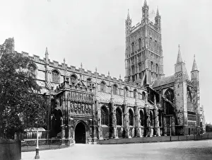 Lac0078 Prints: GLOUCESTER CATHEDRAL