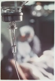 Pharmacology Prints: Glucose Flowing into Patient