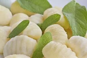 Images Dated 2nd May 2011: Gnocchi, basil