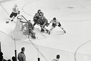 Goalie Blocking Shot