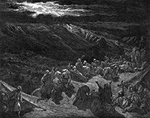 Historical Geopolitical Location Collection: God gives the law