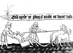 Landscape Machinery Agricultural Prints: God Speed Plough