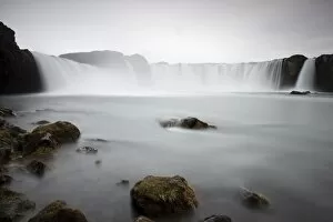 Images Dated 30th May 2011: Godafoss waterfall, Fossholl, northern Iceland, Iceland, Europe