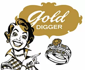 One P Gallery: Gold Digger Woman