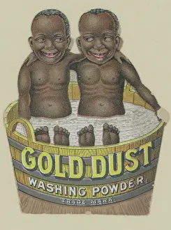 Advertisement Prints: Gold Dust Washing Powder Advertisement with the Gold Dust Twins