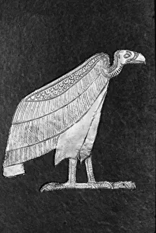 Myth Prints: Gold Vulture Amulet From King Tuts Tomb