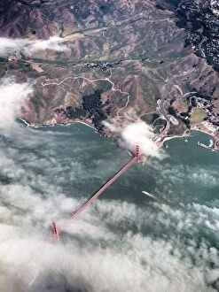 Images Dated 27th April 2016: Golden Gate from Above