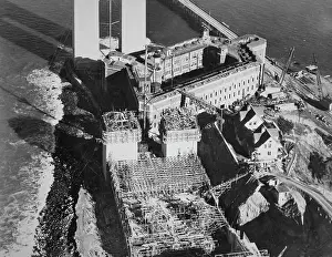 Huty31921 Prints: Golden Gate Bridge Construction