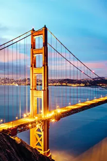 Golden Gate Suspension Bridge Gallery: Golden gate bridge, San Francisco, USA