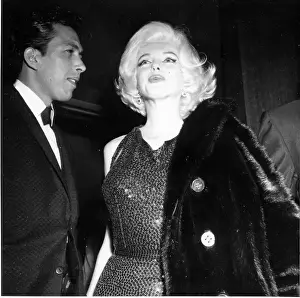 Prints of LOS ANGELES - MARCH 5: Actress Marilyn Monroe attends the Golden Globe Awards where she won the Henrietta award at the Beverly Hilton Hotel on March 5, 1962 in Los Angeles, California Marilyn Monroe: The Iconic Muse Prints: Golden Globes