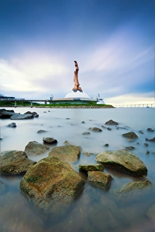 Images Dated 23rd July 2012: Golden Guan Yin in Macau