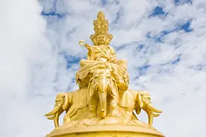 First Place Prints: Golden summit temple, EMeiShan, SiChuan, China