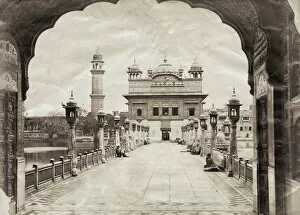Hulton Archive Prints Gallery: Golden Temple Of Amritsar