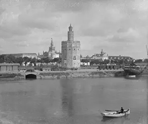 Sevilla Prints: Golden Tower of Seville