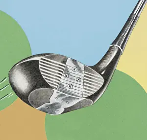Illustrat Prints: Golf Club