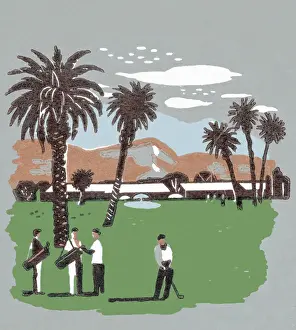 Illus Prints: Golf Course