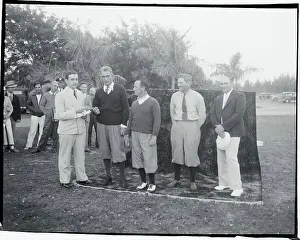Golf Tournament Winners Receiving Monetary Awards
