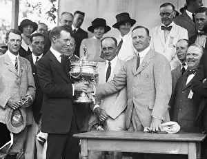 Winning Prints: Golfer Chick Evans Wins National Amateur Trophy