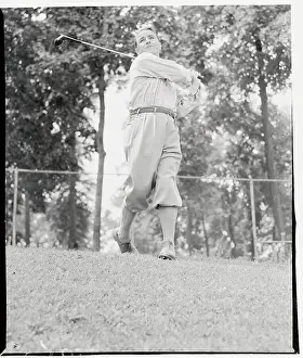 Golfer Gene Sarazen