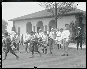 Golfer Gene Sarazen Arriving at Biltmore Club