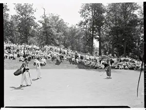 Jimmy Thompson Prints: Golfer Jimmy Thompson Sinking Putt