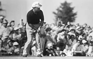 Putting Prints: Golfer Lionel Herbert Putting