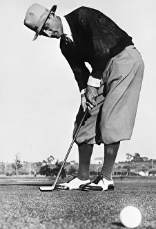 Putting Prints: Golfer Putting