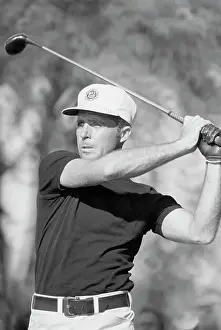 Golfer Swinging Club at PGA Championship