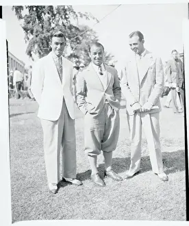 Birmingham Prints: Golfers Attending Golf Championship