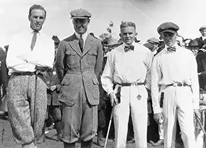 Fundraiser Prints: Golfers at Benefit Tournament for War Effort