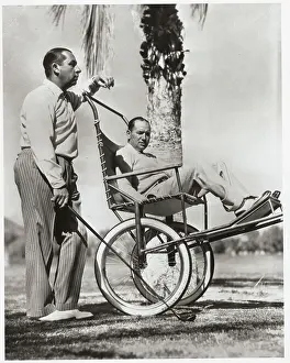 Golfers Pausing on the Green