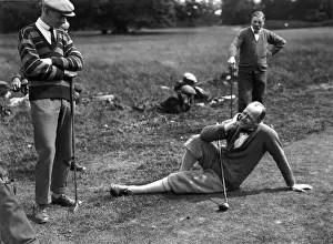 Golfers Relax