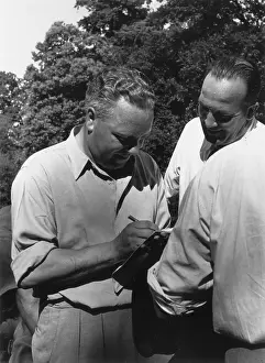 Golf Prints: Golfing Autograph