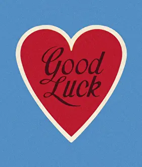 Illus Prints: Good Luck Heart