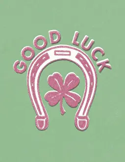 Clover Prints: Good Luck Horseshoe