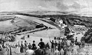 Landscape Back Prints: Goodwood