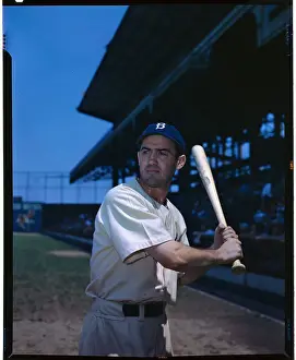 Goody Rosen Ready to Swing Bat