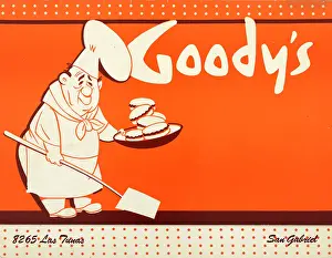 Red Background Prints: Goody's