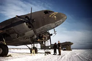 Fur Trim Prints: Goose Bay Air Force Base