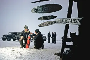 Fur Trim Prints: Goose Bay Air Force Base