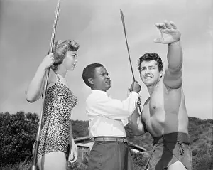 Gordon Scott Learning Correct Methods of Spear Throwing