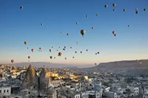 Images Dated 7th November 2014: Goreme Hot Air Balloon flights in Cappadocia